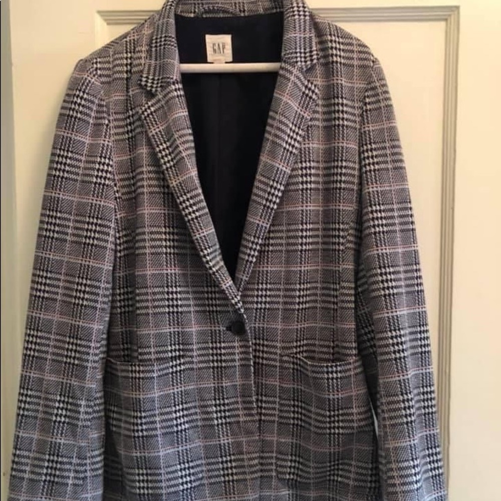 Gap Blazer plaid